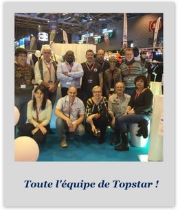 Tout l'équipe au Salon !